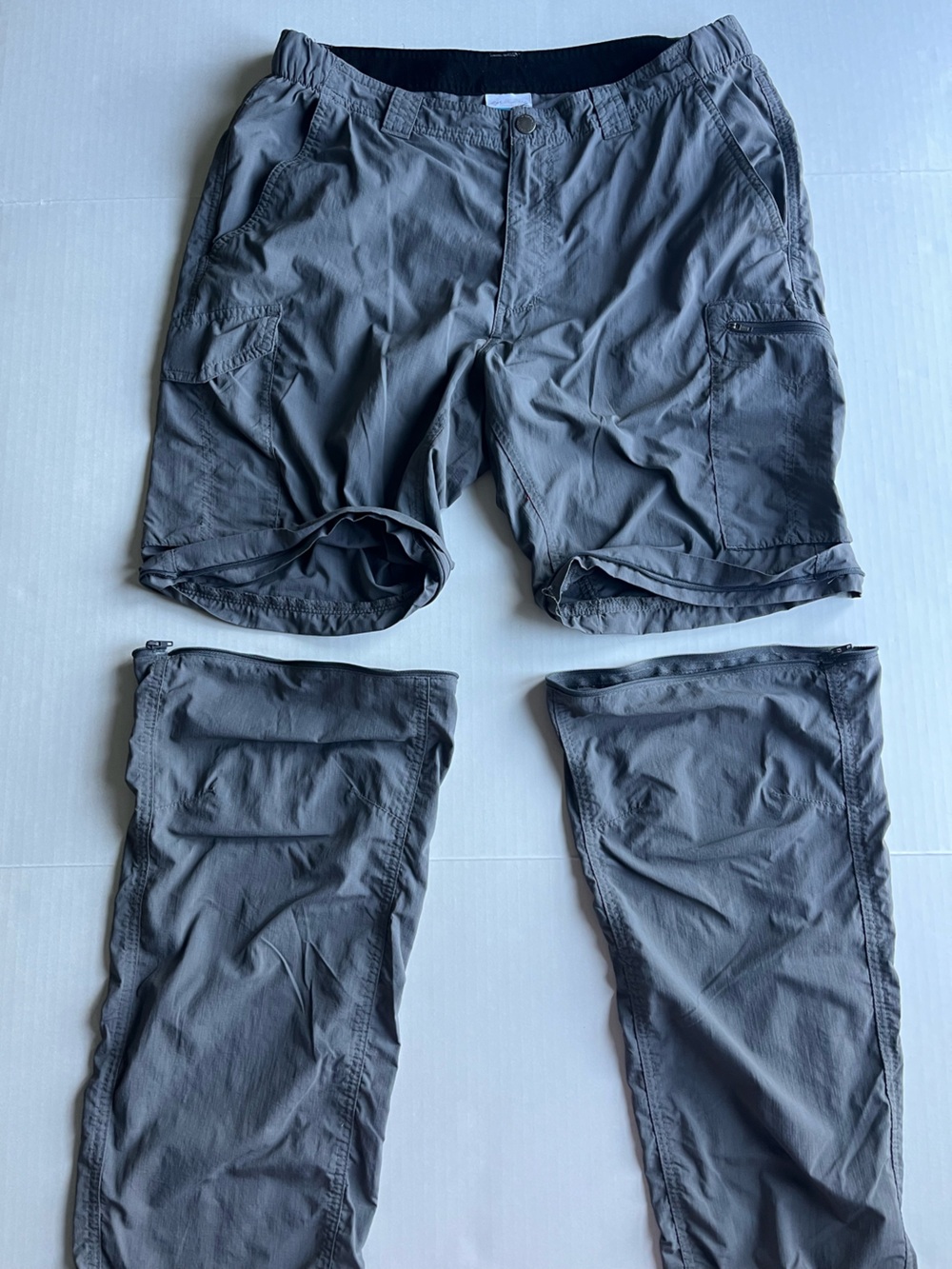 Columbia Sportswear Silver Ridge Convertible Zip Off  Utility Outdoor Pants 36 - Picture 4 of 15